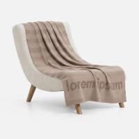 Плед на заказ Pleat Grand. L, полушерсть