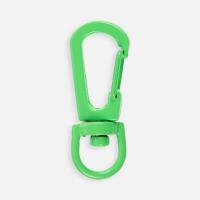 Застежка-карабин Snap Hook, S, зеленый неон