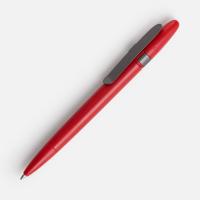 Ручка шариковая Prodir DS5 TSM Metal Clip, красная с серым